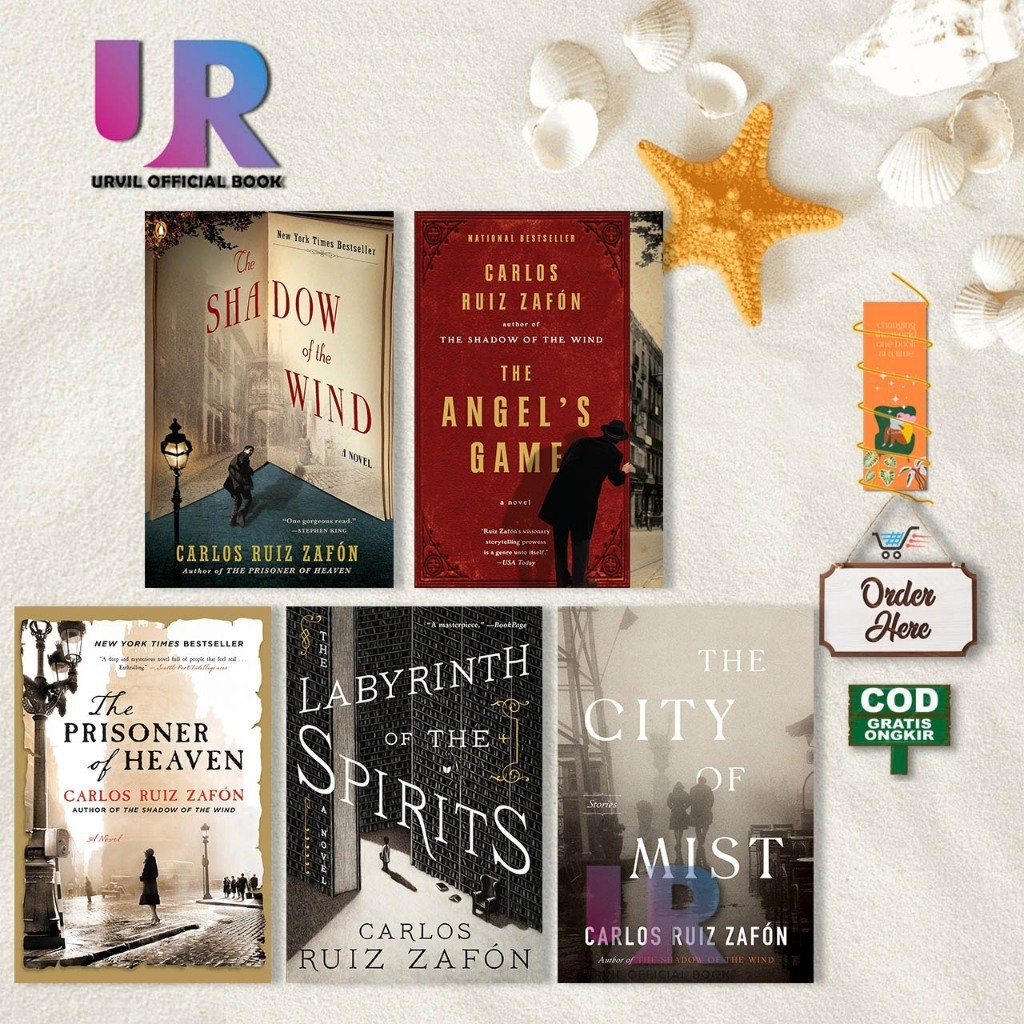 The Shadow of the Wind | The Angel's Game | The Prisoner of Heaven | The Labyrinth of the Spirits | 