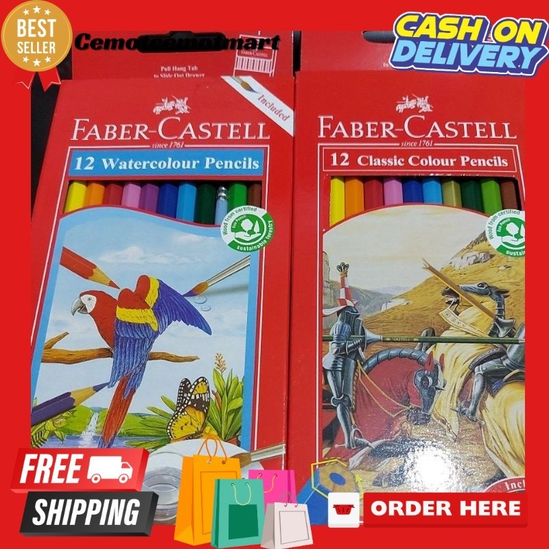 

[Cmt] Faber-Castell 12 Colours Pencils