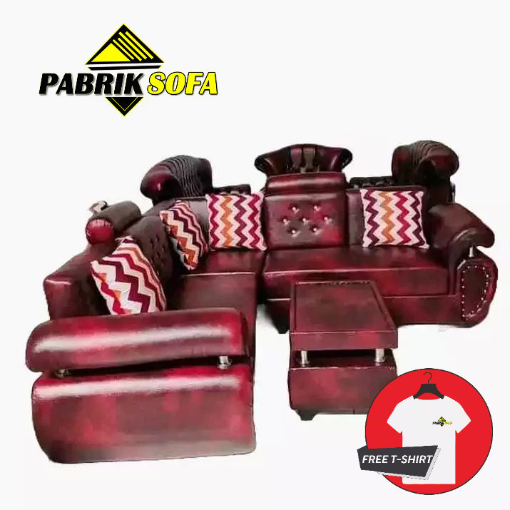 Sofa L angsa minimalis modern murah mewah harga pabrik SEMARANG