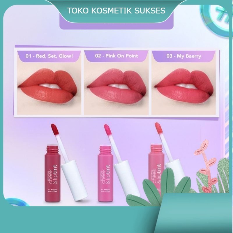 Wardah Everyday Cheek&Liptint | liptint WARDAH