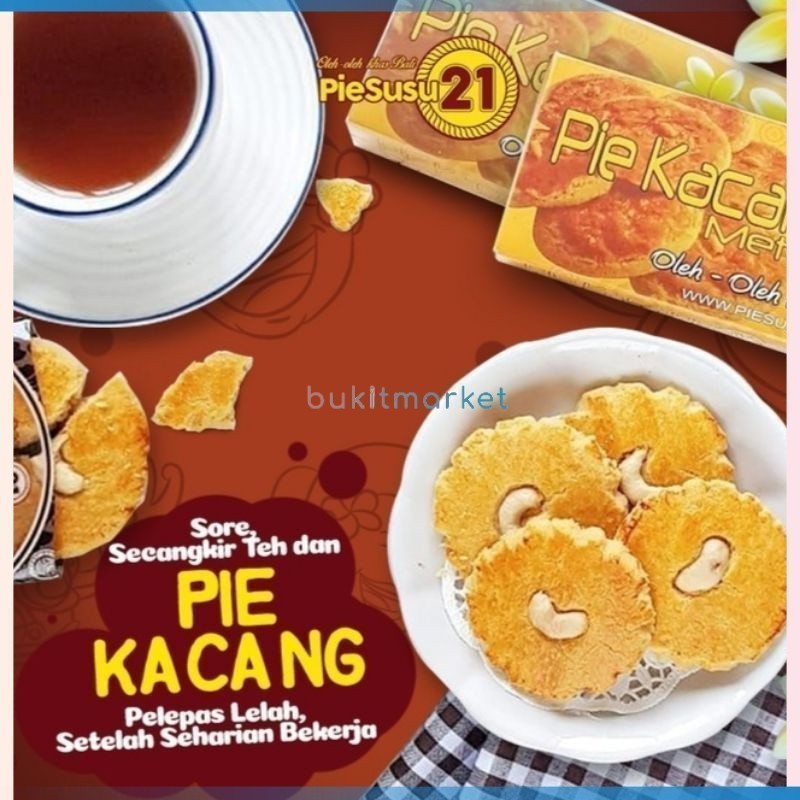 

Pie Susu 21 Bali Premium Pie Kacang (9pcs)