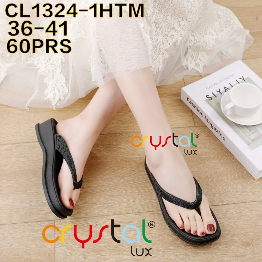 Sandal Jepit Tali Wedges Tinggi | Sandal Japit Tinggi | Sandal Jelly Tali | Sandal Jelly Wanita Empu