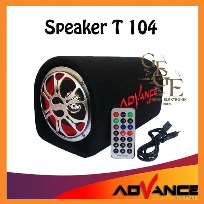 Advance Speaker Subwofer T104 BT 10inch