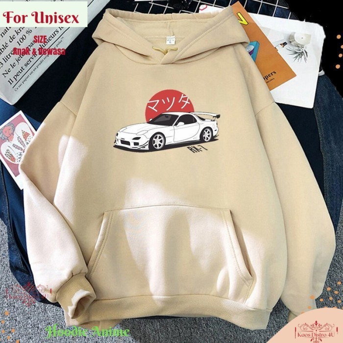 TOKOSANIA Hoodie Jazz gd3 Jdm Otomotif Hodie Animasi Mobil Jdm Jepang - warna lain, M