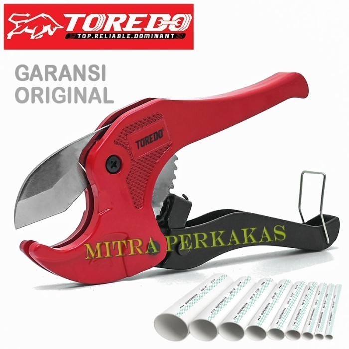 

Gunting Pipa 42mm Toredo Pemotong PVC Pralon Pipe Cutter 42 mm