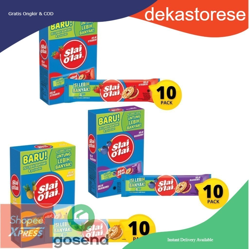 

SLAI OLAI BOX isi 10 sachet @ 32gr