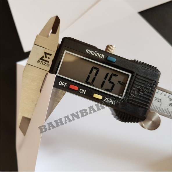 

pvc sheet super white inkjet printing putih A3 420x297mm tebal 0.15 mm