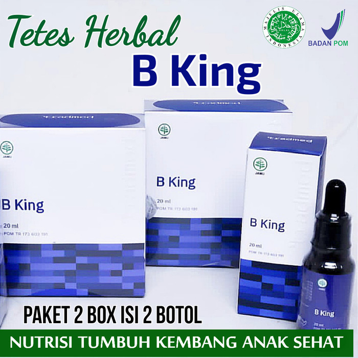 Nutrisi Herbal BKING B KING Original Paket 2 Box