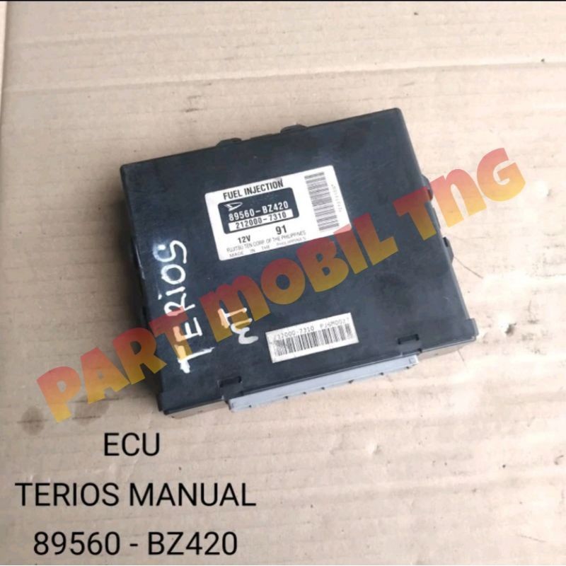 ECU ECM Komputer Terios/Rush Manual 89560-BZ420