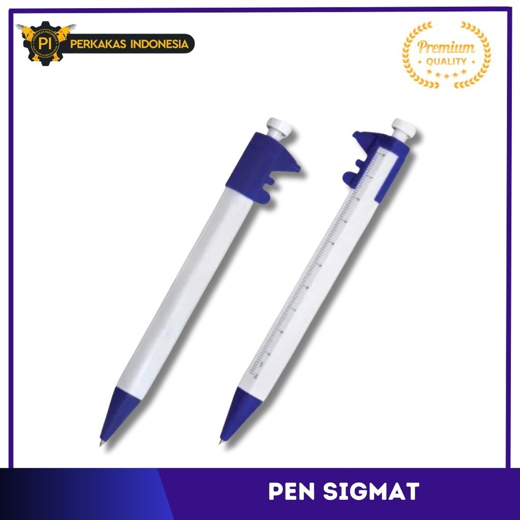 

Pen Sigmat Multifungsi Ukur Sigmat Pena 2in1 Penggaris Ukur Meteran Garisan Sketmat Pulpen Jangka Sorong Vernier Caliper Pengukur Measuring Tool Scale Ruler