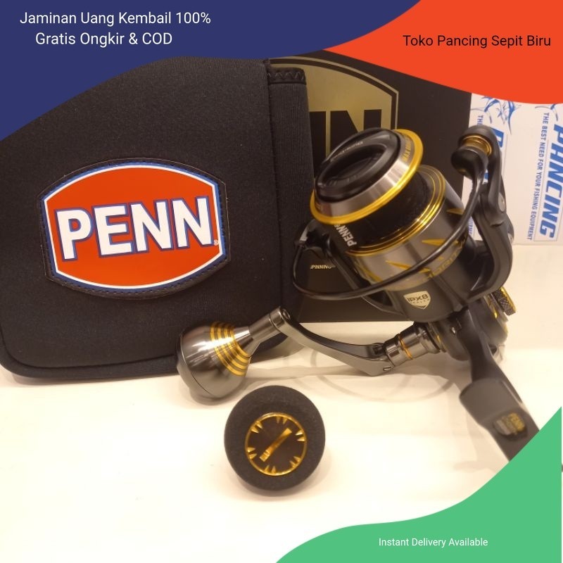 Reel PENN AUTHORITY 2500 s/d 10500 Spinning | 12+1 Ball Bearing | ALAT PANCING | GULUNGAN PANCING |P