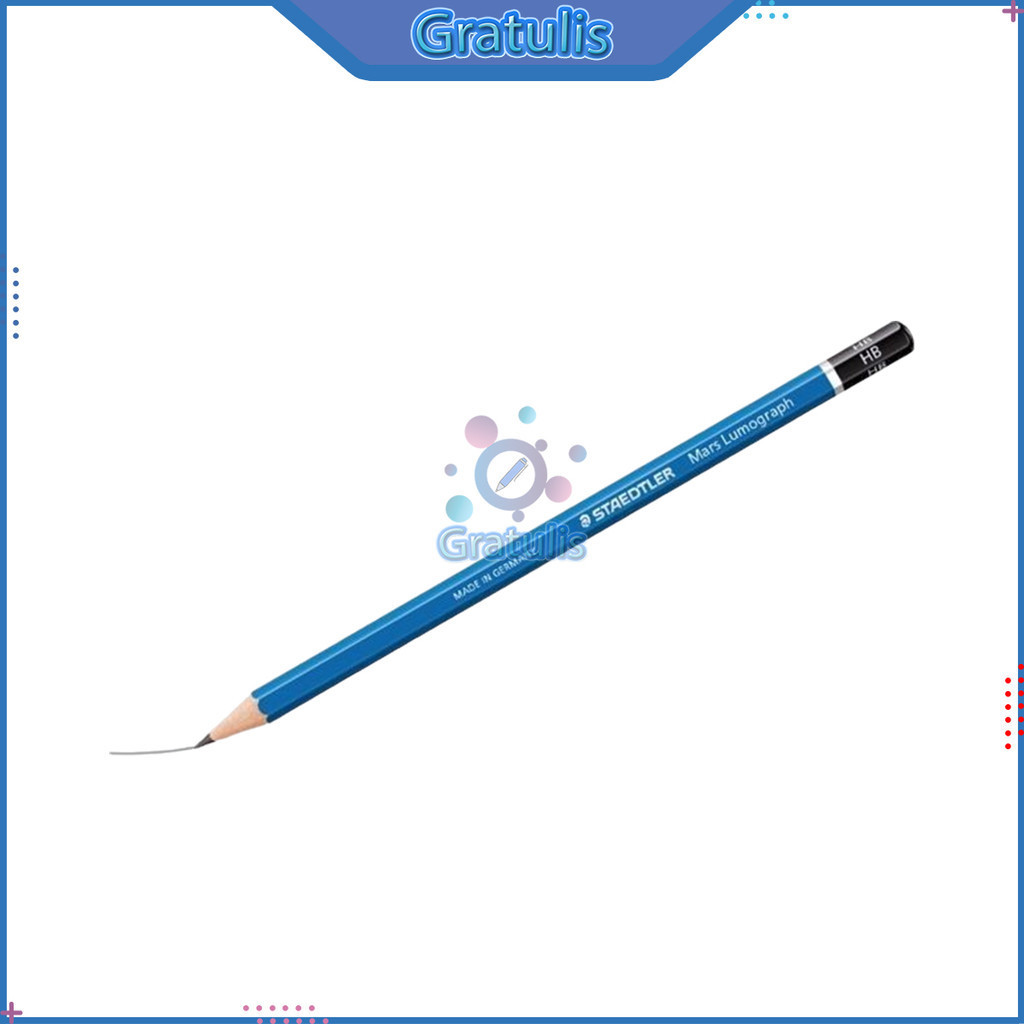 

PENSIL 2B STAEDTLER MARS LUMOGRAPH (1 PCS) / PENCILS / ALAT TULIS SEKOLAH PINSIL / PERLENGKAPAN SEKOLAH