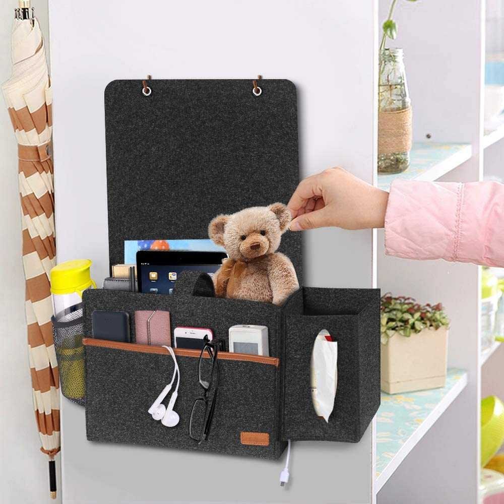 

Simboom Tas Organizer Gantung Sofa Tempat Tidur Hanging Storage Bag - HP-3-SN23