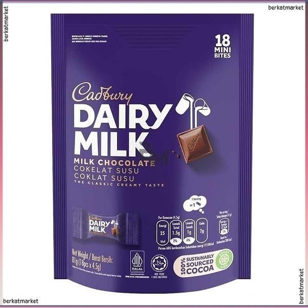 

CADBURY DAIRY MILK SHARE BAG 81 GR