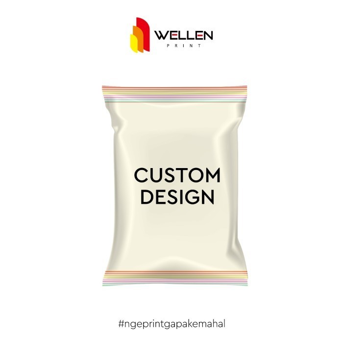 

WELLEN PRINT - Cetak Pouch Snack Ulang Tahun Custom / Goodie Bag Ultah - Custom Design, 28x40 cm