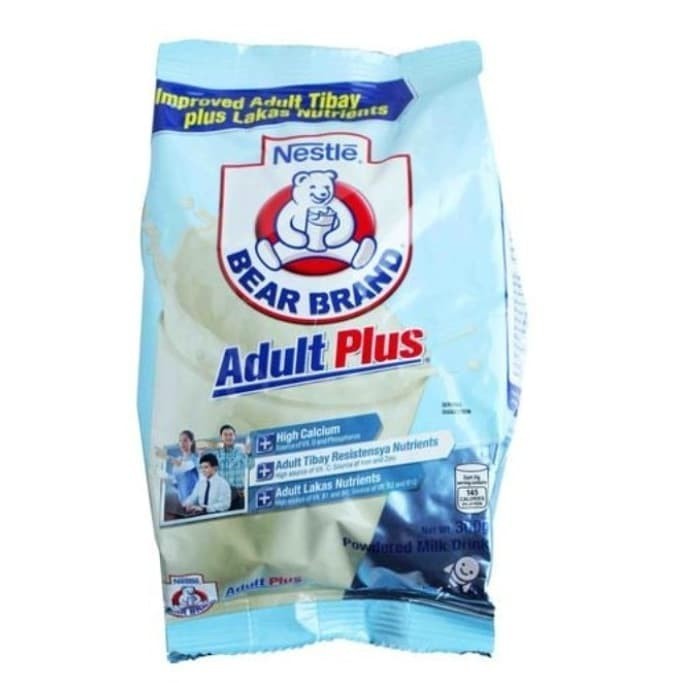

TERJUAL susu bubuk import filipina Nestle Bear Brand Adult Plus - Vanilla,300g - ADULT+ COFFEE