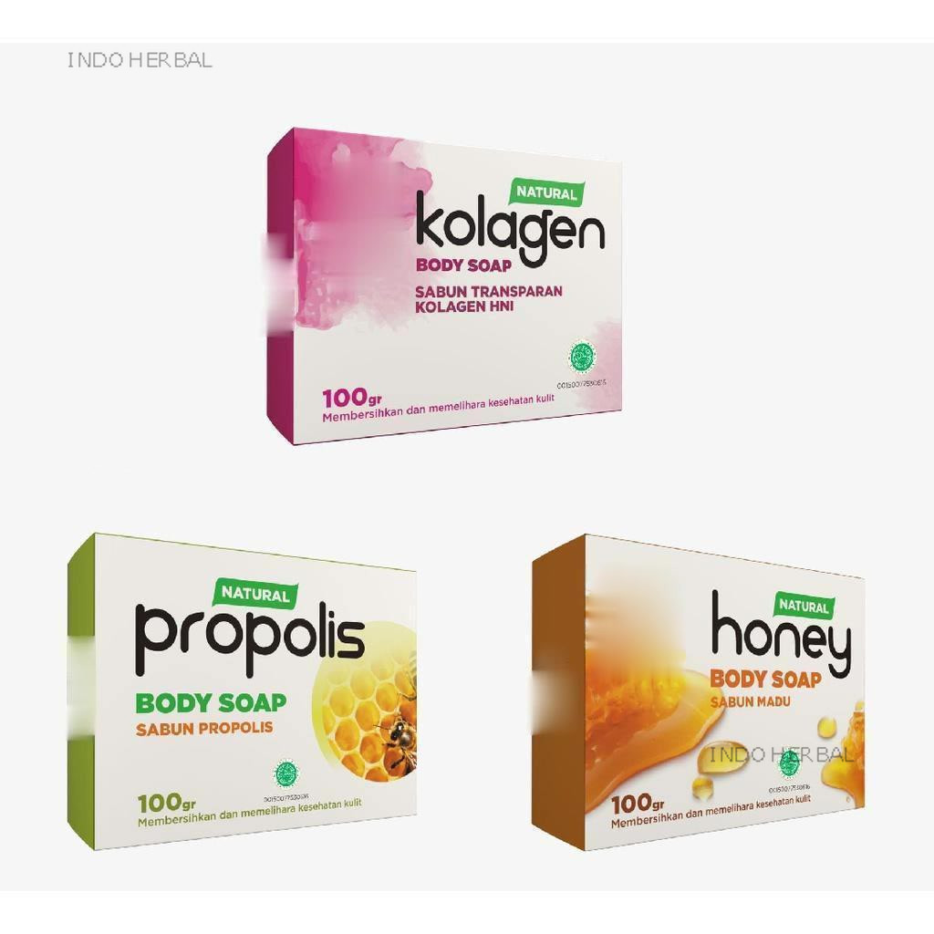 

SABUN KOLAGEN SABUN MADU SABUN PROPOLIS Original HAENI