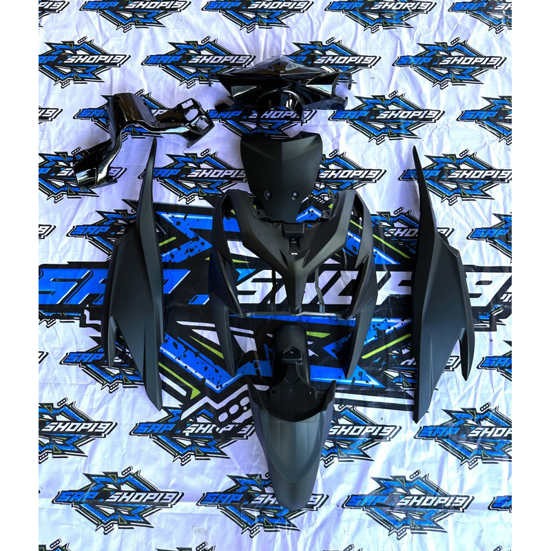 FULL BODY HALUS VARIO TECHNO 125 OLD / LAMA HITAM DOFF