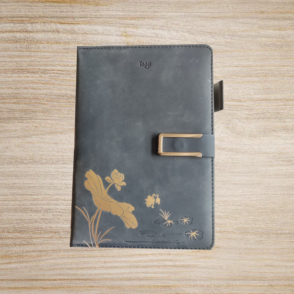 

JAKS Toddi Buku Jurnal Leather Notebook Diary A5 80GSM 200 Halaman