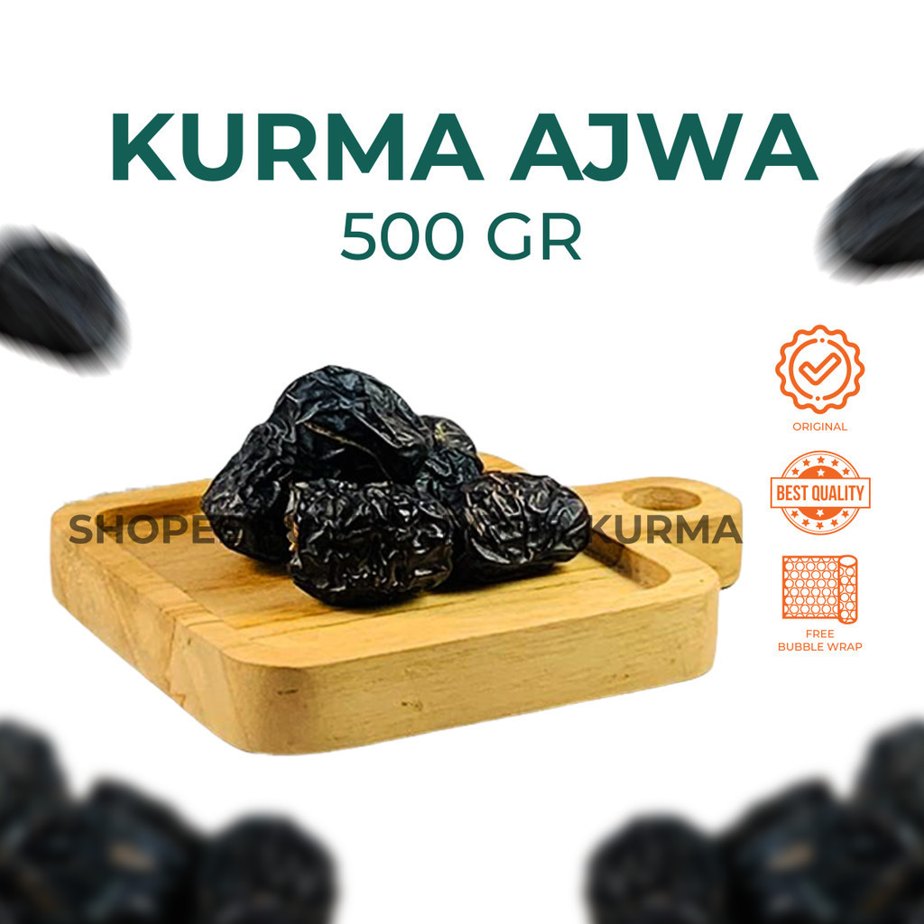 

KURMA AJWA MADINAH PREMIUM / KURMA NABI SUPER ASLI MADINAH / KURMA AJWA PREMIUM