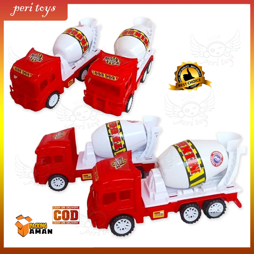 Truk Mixer/Mainan Mobil Molen Anak/Mainan Mobil Mobilan Truk Molen Mixer/Mainan Anak Mobil Truk Mole