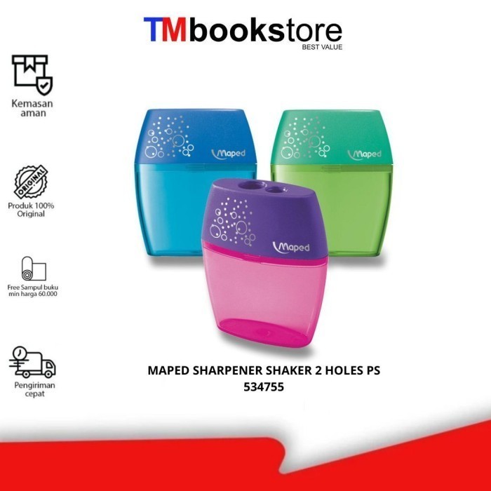 

MAPED SHARPENER SHAKER 2 HOLES PS 534755 TMBOOKSTORE