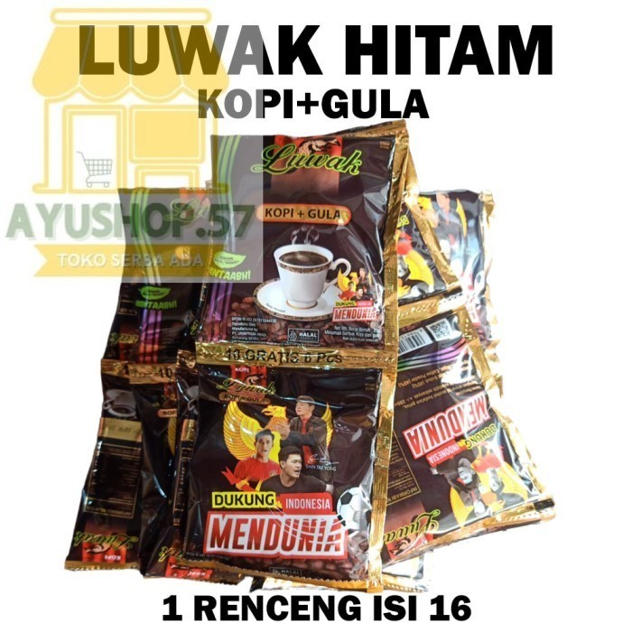 

LUWAK HITAM KOPI DAN GULA RENCENG - AYUSHOP57