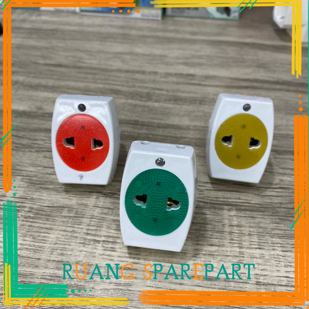 STEKER T MULTI 3 CABANG - STOP KONTAK SNI SAMBUNGAN COLOKAN LUBANG LISTRIK SNI Best Seller