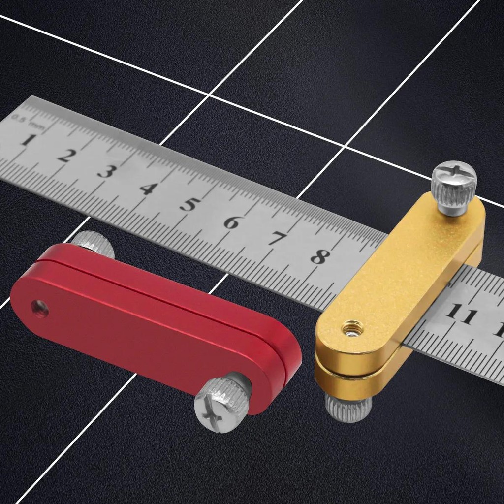 

Combination Right Angle Ruler, Ruler Positioning Block, Adjustment Positioning Limit, Woodworking Scriber Line Marking Gauge