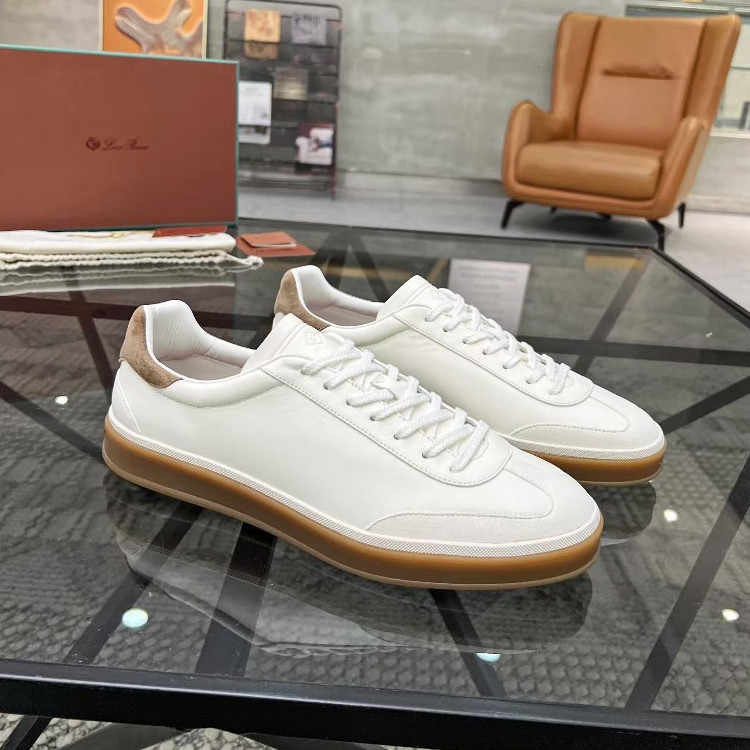 New Counter ORI LoroPiana LP Classic Running Shoes Versatile Sports Shoes Fashionable Men's Leather 