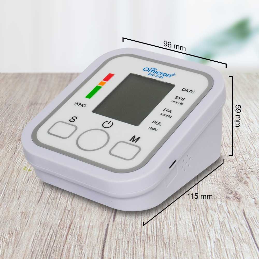 Alat ukur tekanan darah Tensimeter Digital Pengukur Tekanan Darah Akurasi Tinggi TaffOmicron