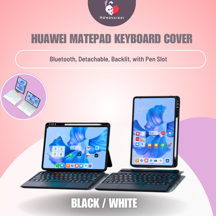 [SJ] HUAWEI Keyboard Split Hinge Detachable (backlit) Matepad Pro 13.2 / 12.2 inch Inci 2023 2024 20