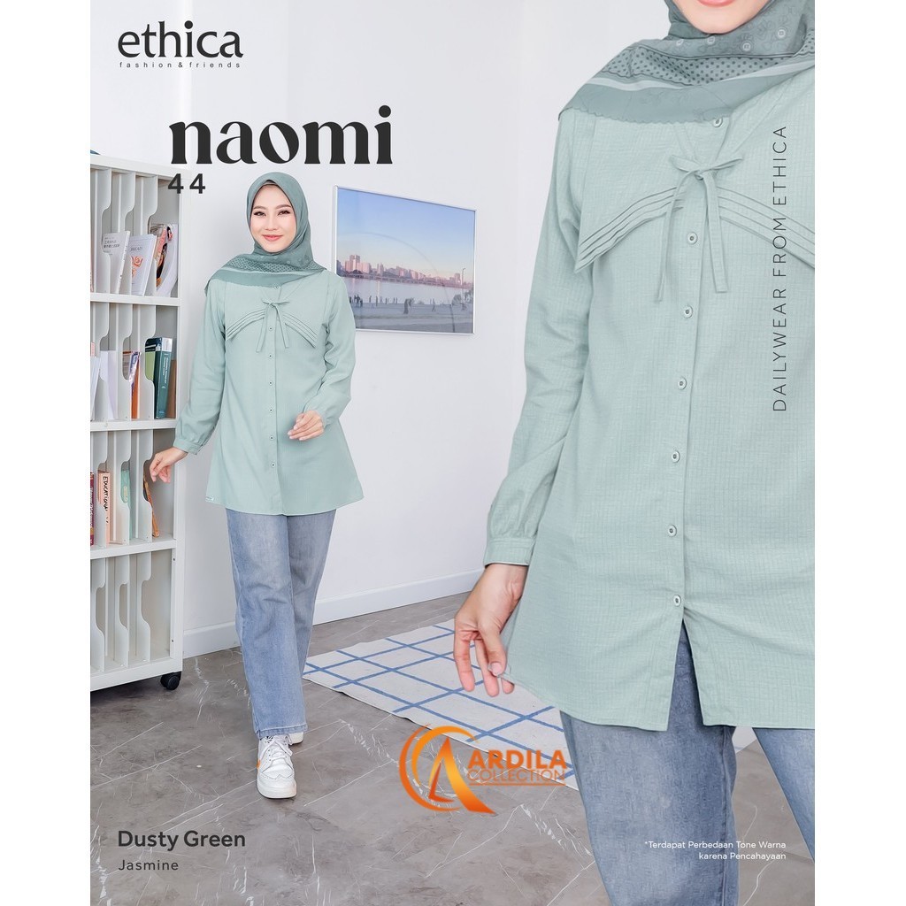Ethica Atasan Wanita Naomi 44 Kemeja Tunik By