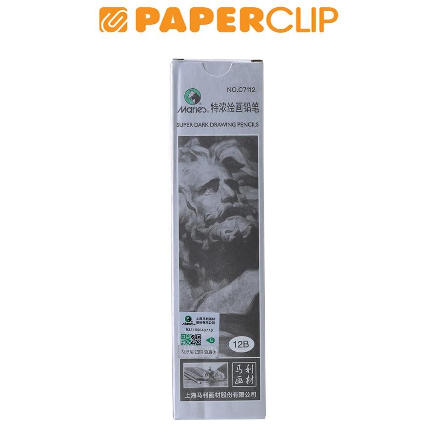 

PENSIL / DRAWING PENCIL MARIES C7112-12B SUPER DARK