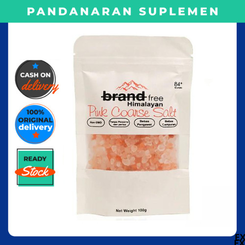 

Garam Himalaya Brandfree Garam Kasar 100 gram Pink Coarse Himalayan Salt