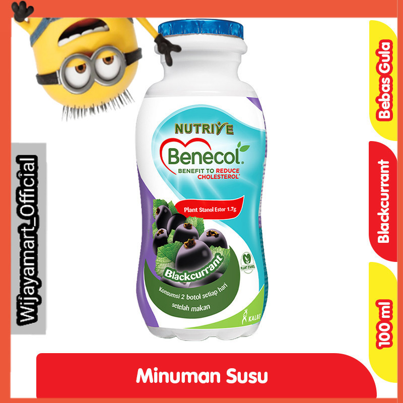 

Nutrive Benecol Blackcurrant Tanpa Gula 100 ml