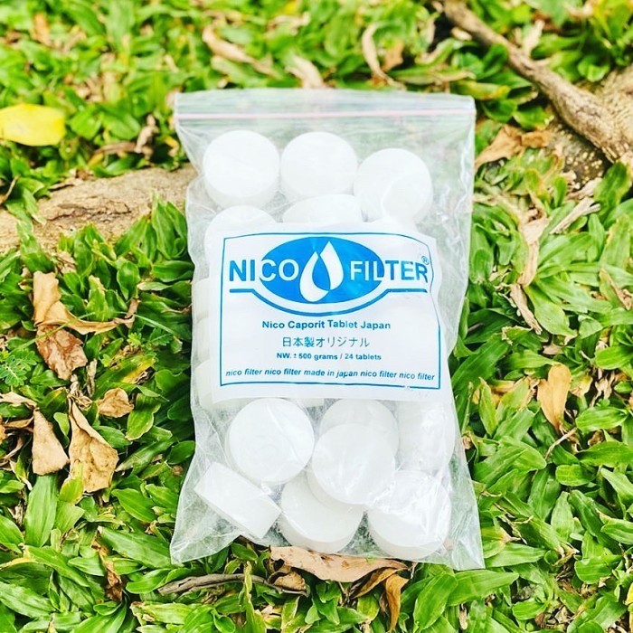 Klorin - Chlorine - Kaporit Tablet Filter Air - Penjernih Air Nico