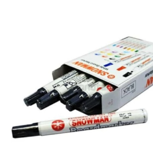 

WP - Spidol Whiteboard Hitam / Marker ABG 12 (1 Pcs)
