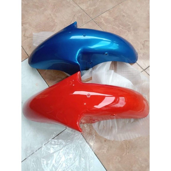 SPAKBOR SELEBOR SLEBOR DEPAN NINJA RR WARNA BIRU MERAH