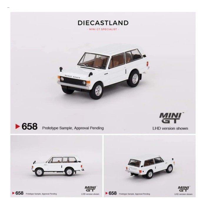 Mini GT #658 Range Rover Davos White MGT00658L MiniGT MGT Diecast