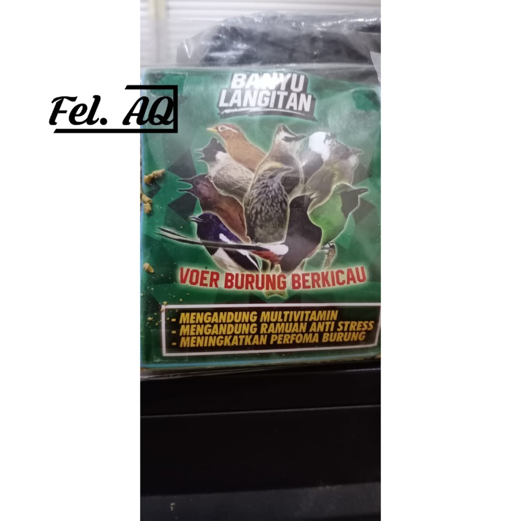 VOER BANYU LANGITAN VOER UNTUK TRUCUK DAN SEGALA JENIS BURUNG KICAU LAINNYA MURAH BERKUALITAS