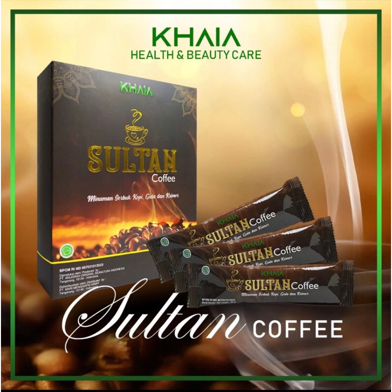 

KHAIA Coffee Sultan Kopi Hitam Bubuk Minuman Herbal Untuk Menjaga Kesehatan By Khaia Official