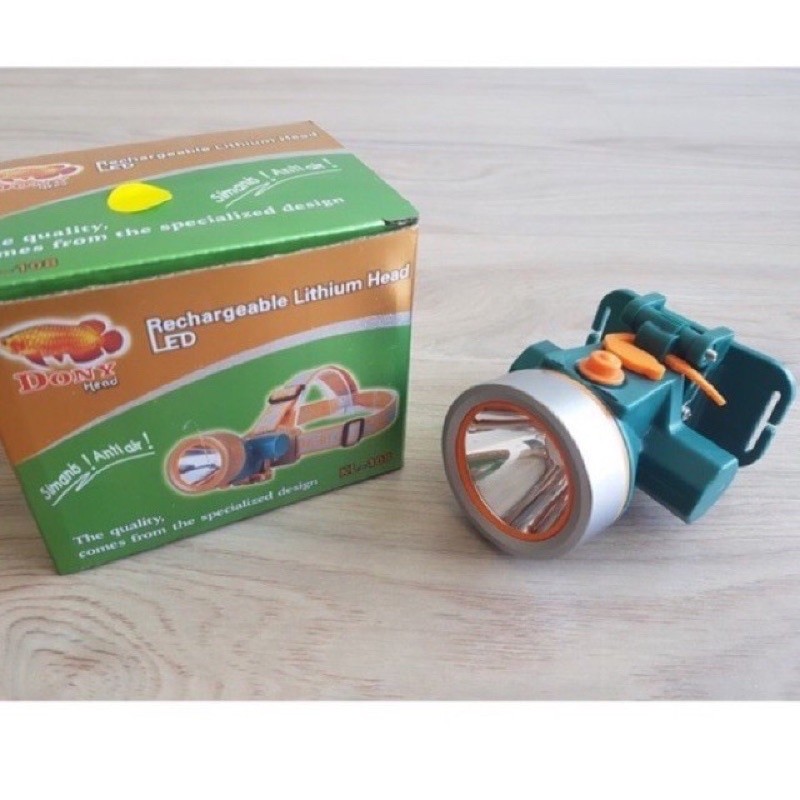 Senter Kepala Dony KL-108 Original Cahaya Putih dan Kuning Headlamp Head Lamp Dony