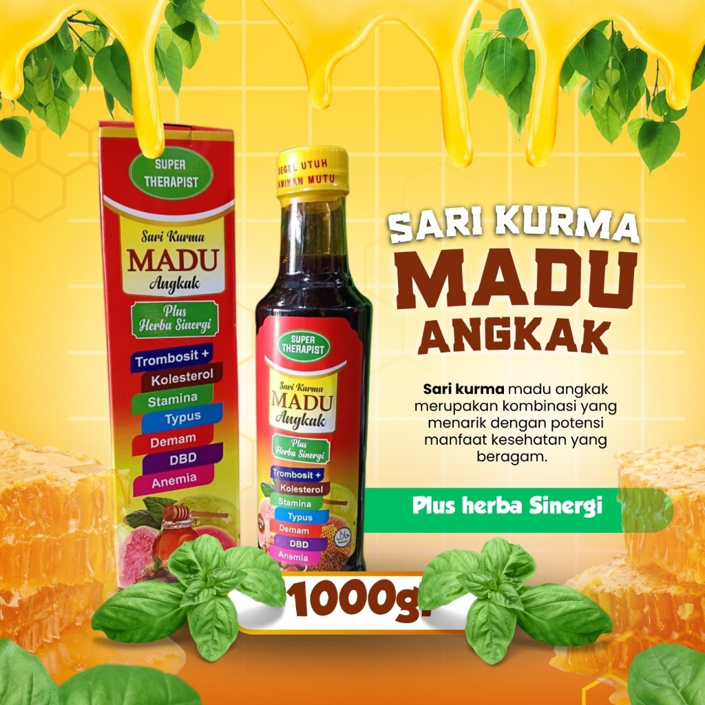 

Sari Kurma Madu Angkak Therapist 480 gr