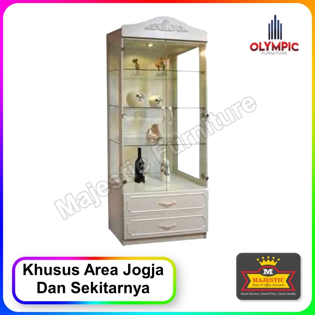 Lemari Pajangan Olympic DCH Emerald 2K - Jogja