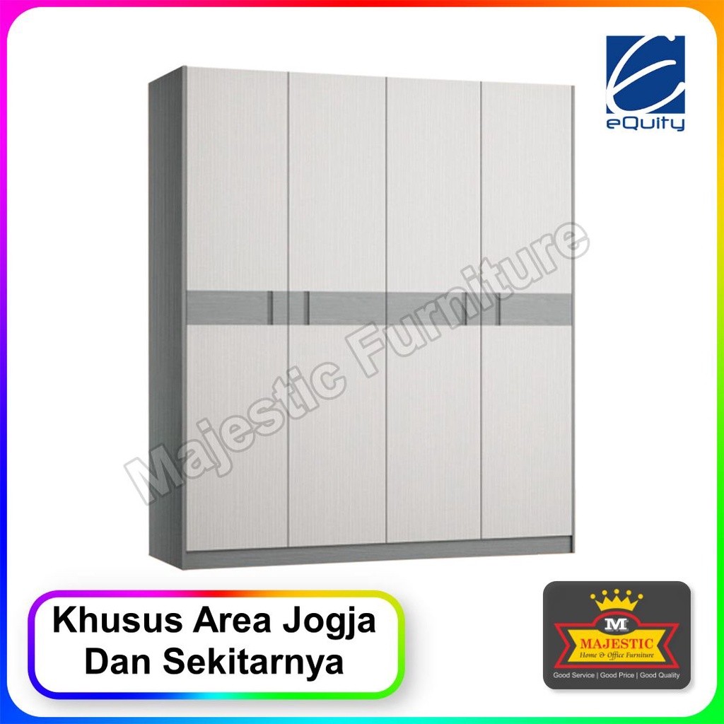 Lemari Pakaian 4 Pintu - Equity LP 485 FD - Jogja