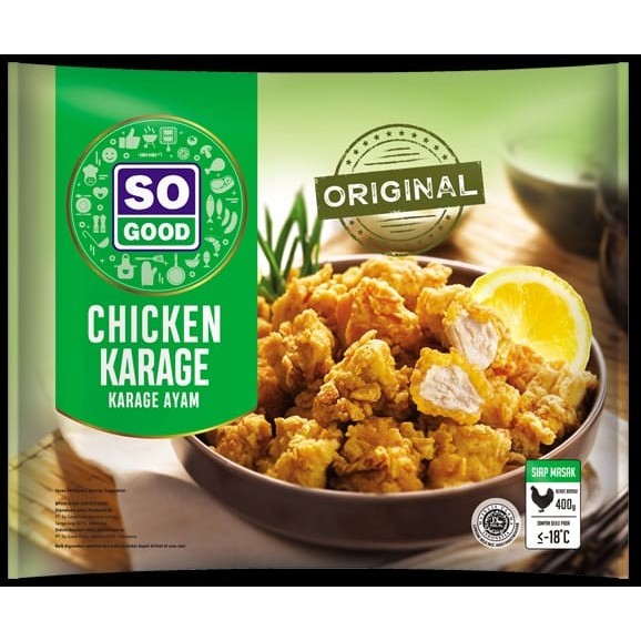 

Chicken Karage Original So Good 400 Gr Daging Paha Ayam Premium Halal
