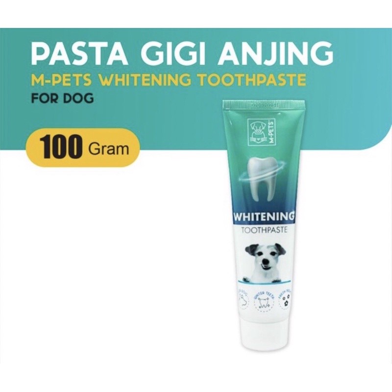 RB M-Pets Toothpaste Whitening Flavour Dog 100gr