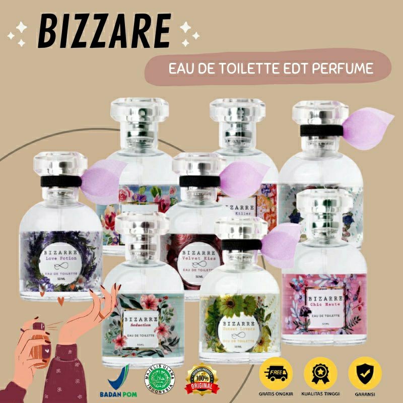 BIZARRE EAU DE TOILETTE 50ML / BIZARRE PARFUM