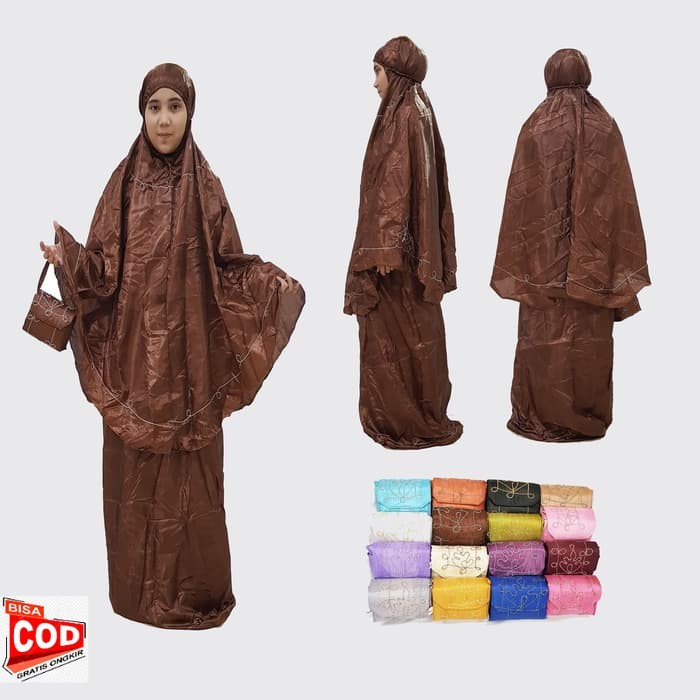 Mukena Parasut Traveling Abutai